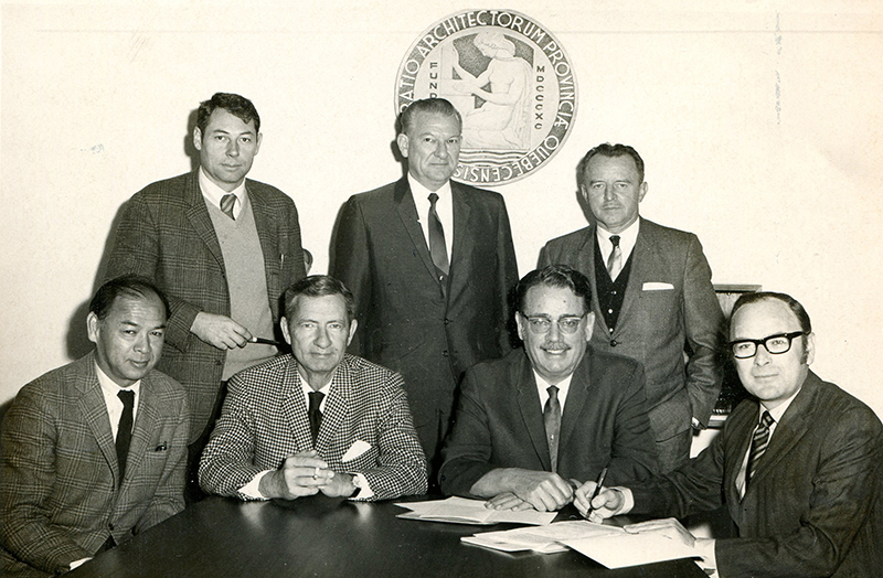 The 1968-69 NCARB International Relations Committee.