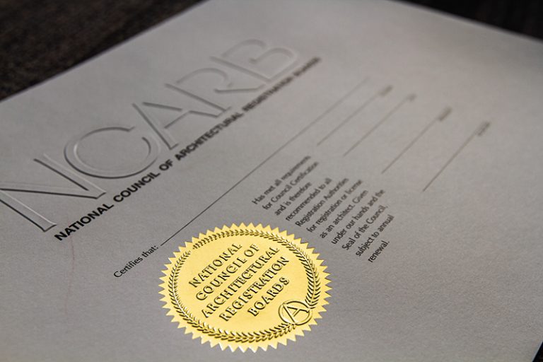 The Certificate History – NCARB