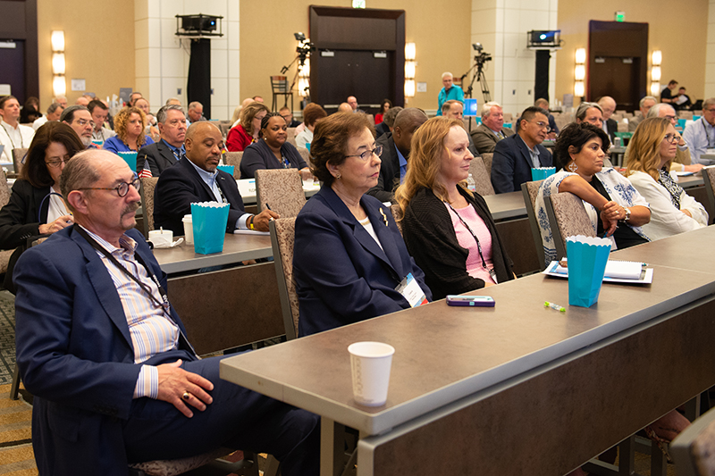 NCARB’s members gather in 2018 for the organization’s Annual Business Meeting.